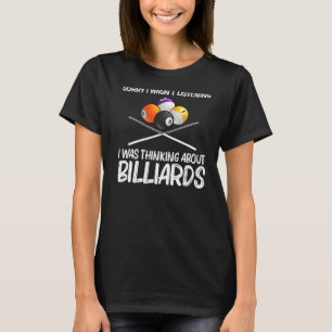 Cooler Pool Billard für Männer Frauen 8 Ball Pool T-Shirt