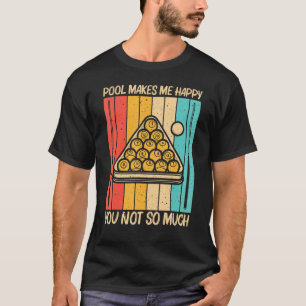 Cooler Pool Für Männer Frauen Snooker Billard 8 Ba T-Shirt