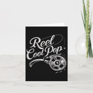 Cooler Pop Angeln Grandpa Geschenke Funny Graphic Karte