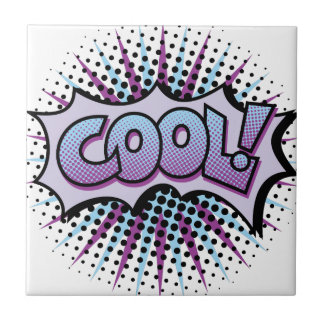 Cooler Pop Art Fliese