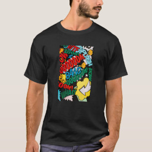 Cooler Pop Graffiti Style Illustration Graphic Des T-Shirt