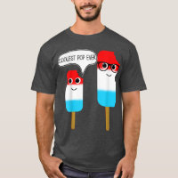 Cooler Pop je Eis Pop Eiscreme Vater Kind