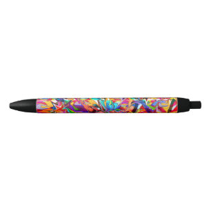 Cooler psychedelischer Trippy bunter Stift