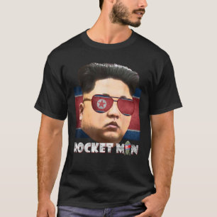 Cooler Raketenmann Kim Jong Un T-Shirt