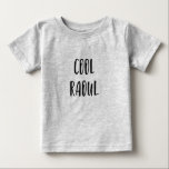 Cooler Raoul-T-Shirt Baby T-shirt<br><div class="desc">Französischer Ausdruck "Cool Raoul".</div>