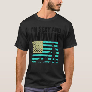 Cooler Rasenmäher für Männer Landschaftsmäher 4 t T-Shirt