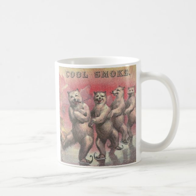 Cooler Rauch Kaffeetasse (Rechts)