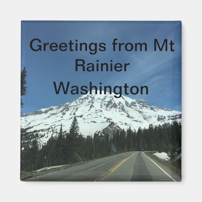 cooler ref magnet des mt ranier in washington (Vorne)