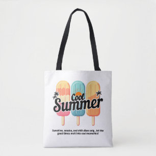 Cooler Regenbogen Popsiary Tote Bag Tasche