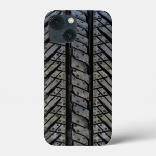Cooler Reifen-Gummiautomobilbeschaffenheits-Dekor iPhone 13 Mini Hülle