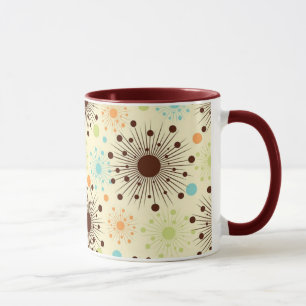 Cooler Retro Fünfzigerjahre Kaffee-Tassen-Entwurf Tasse