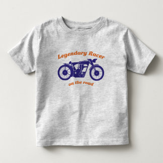Cooler Retro Motorrad Hoodie Kleinkind T-shirt