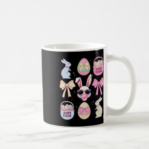 Cooler Retro-Osterhase Cute Lebendige Farben Famil Kaffeetasse