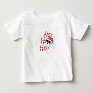 Cooler Retro-Weihnachtsmann-Candy-Cane-Christmas-P Baby T-shirt