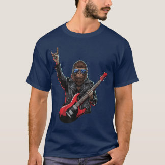 Cooler Rock auf Gitarre Rock and Roll Männer Fraue T-Shirt