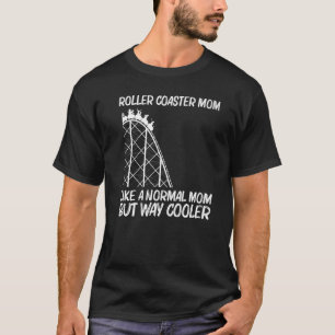 Cooler Roller Untersetzer für Mama Mütterpark T-Shirt