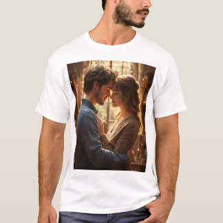 cooler romantischer T - Shirt mit Liebe des Autors