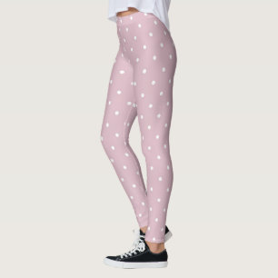 cooler rosa weißer angesagter Entwurf des Leggings