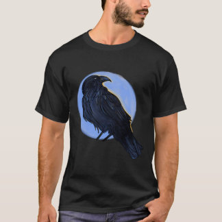Cooler, roter oder schwarzer Vogel, Zeichnend T-Shirt