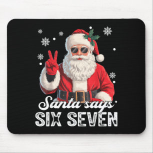 Cooler Santa sagt 67 Meme Lustiges Weihnachten Xma Mousepad