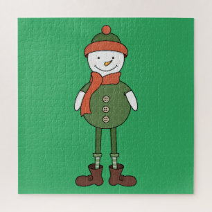 Cooler Schneemann