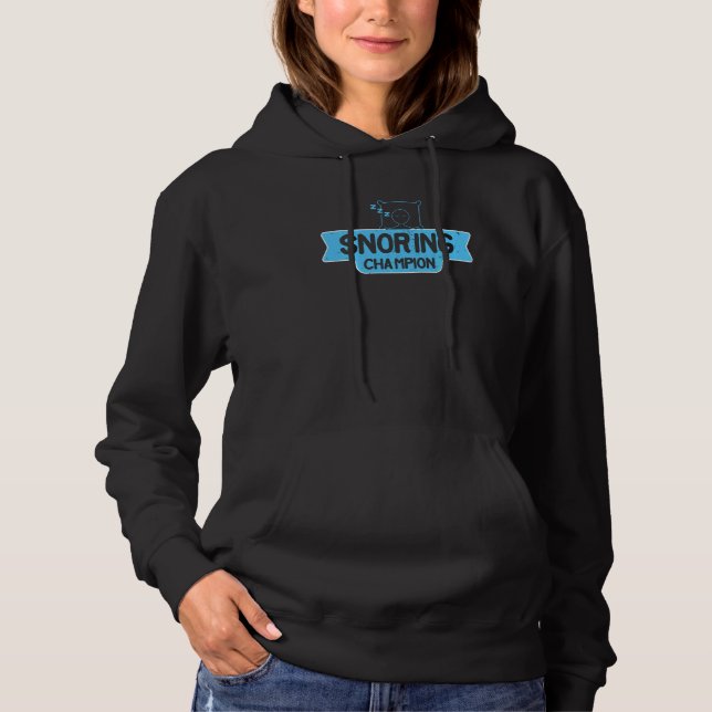 Cooler Schnorchel Champion Sleep Anti Snore Husban Hoodie (Vorderseite)
