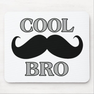 Cooler Schnurrbart Bro Mousepad