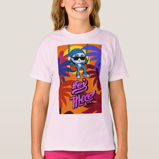 Cooler Schwanz. T-Shirt (Vorderseite)