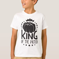 Cooler Schwarz-Weiß-King-of-the-Patch