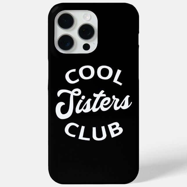 Cooler Schwesterklub I Case-Mate iPhone Hülle (Rückseite)