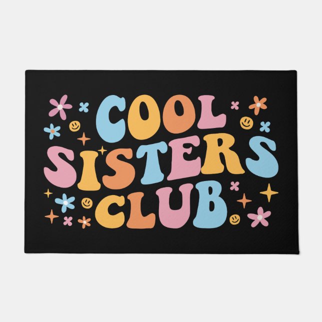 Cooler Schwesterklub III Fußmatte (Vorderseite)