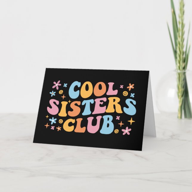 Cooler Schwesterklub III Karte (Vorderseite)