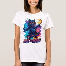 Cooler Skater Cat - Urban Street Style