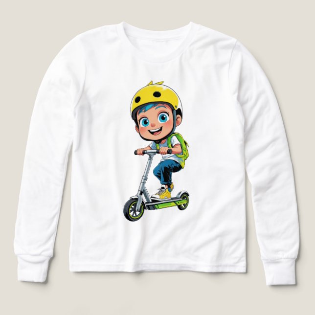 Cooler Skater-Junge Anime-Kunst (Design Vorderseite)
