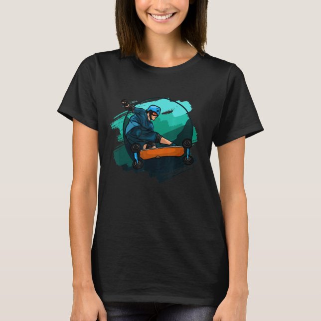 Cooler Skater T-Shirt (Vorderseite)
