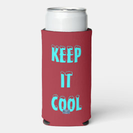Cooler - Slim (Burg-BEHALTEN IT COOL)RFPMDesign ©️ Selters Dosenkühler