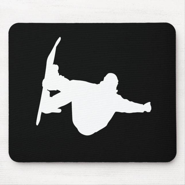 Cooler Snowboarding Mousepad (Vorne)