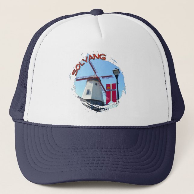 Cooler Solvang-Hut! Truckerkappe (Vorderseite)