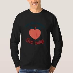 Cooler Sommer Obst Retro Just Peachy & behalt it P T-Shirt