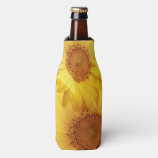 Cooler Sommer Sonnenblumen Flaschenwrap Flaschenkühler