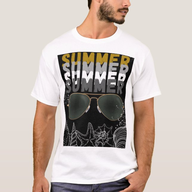 Cooler Sommer T-Shirt (Vorderseite)