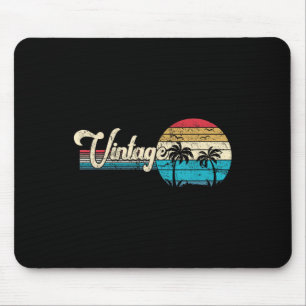 Cooler Sommerurlaub Männer Sunset Palm T Mousepad