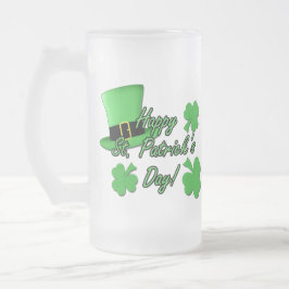Cooler Spaß Green top hat Kleeblatts St Patricks D Kaffeetasse