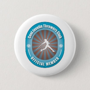 Cooler Speer-Spritzring-Verein Button