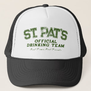 Cooler St. Patricks's Day Treib Trucker Hut Truckerkappe