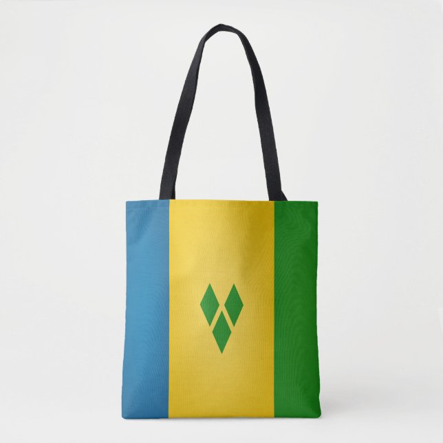 Cooler St. Vincent und die Flagge der Grenadinen Tasche (Vorderseite)