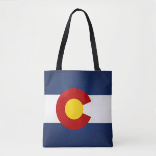 Cooler Staat der Fahne Colorado Tasche