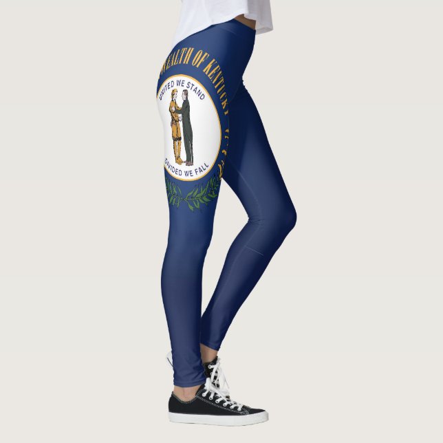 Cooler Staat der Kentucky Flag Fashion Leggings (Rechts)