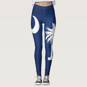Cooler Staat der South Carolina Flag Fashion Leggings
