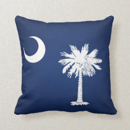 Cooler Staat von South- Carolinaflagge Kissen